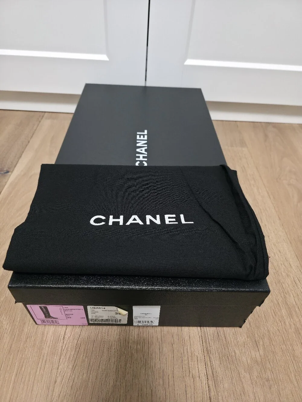 Chanel Black High Boots